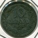 Монета Сербия 10 динаров 1943 год.