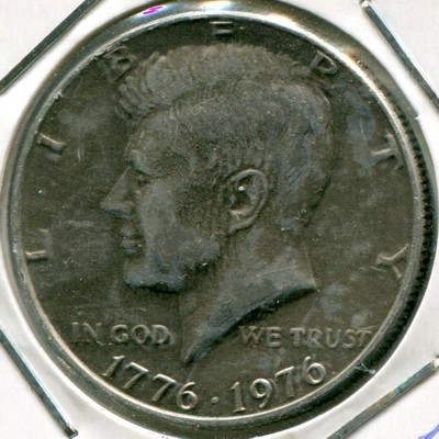 Монета США 50 центов 1976 год. 