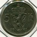Монета Норвегия 5 крон 1963 год.