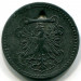 Монета Франкфурт на Майне 10 пфеннигов 1917 год. Нотгельд