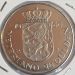 Монета Нидерланды 2 1/2 гульдена 1980 год 