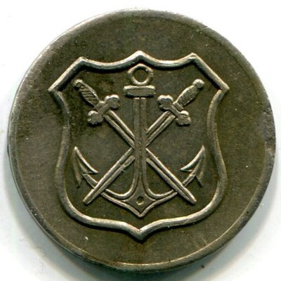 Монета Золинген 5 пфеннигов 1919 год. Нотгельд