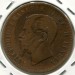 Монета Италия 10 чентезимо 1866 год. N