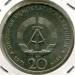 Монета ГДР 20 марок 1971 год.