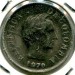 Монета Колумбия 20 сентаво 1970 год.