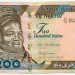 Банкнота Нигерия 200 наира 2017 год.