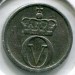 Монета Норвегия 10 эре 1966 год.