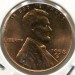 Монета США 1 цент 1958 год. D