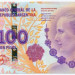Банкнота Аргентина 100 песо 2012 год. Эва Перон