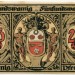 Банкнота город Кронах 25 пфеннигов 1921 год.