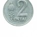 Литва 2 цента 1991 г.