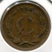 Монета Мексика 1 сентаво 1946 год.