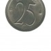 Бельгия 25 сантимов 1974 г.