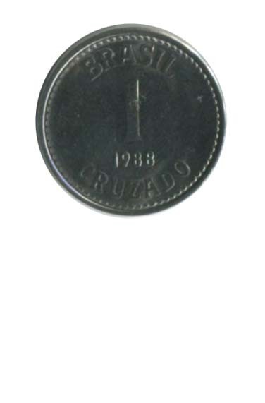 Бразилия 1 крузадо 1988 г.
