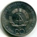 Монета ГДР 20 марок 1971 год. 85 лет со дня рождения Эрнста Тельмана.