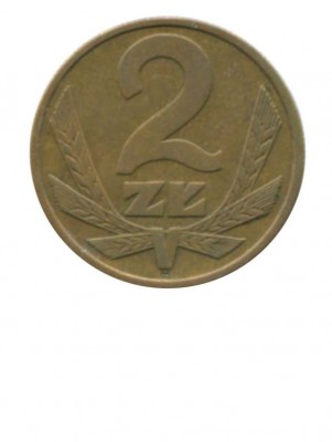 Польша 2 злотых 1975 г.