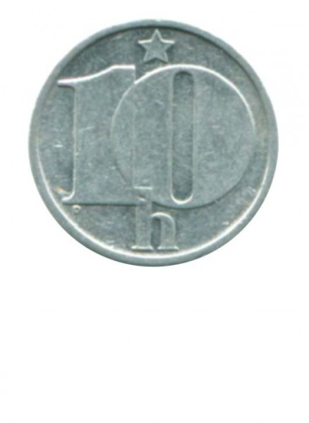 Чехословакия 10 геллеров 1980 г.