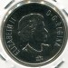 Монета Канада 25 центов 2017 год. Надежда на зелёное будущее.