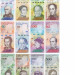 Венесуэла набор 21 банкнота.