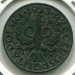 Монета Польша 20 грошей 1923 год.