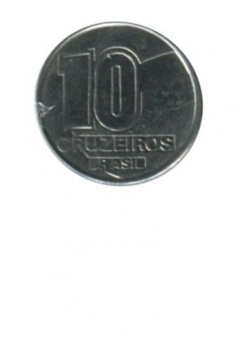 Бразилия 10 крузейро 1991 г.