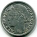Монета Франция 1 франк 1958 год. B
