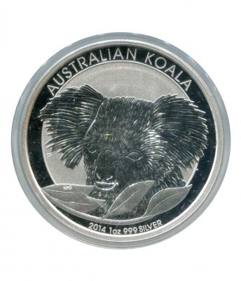 Австралия, 1 доллар Коала 2014 г.