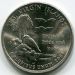 Монета США 25 центов 2009 год. Американские Виргинские острова. P