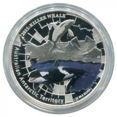 Австралия, 1 доллар 2011 г. Касатка