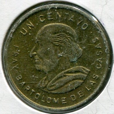 Монета Гватемала 1 сентаво 1988 год.