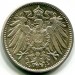 Монета Германия 1 марка 1914 год. J 