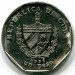 Монета Куба 1 песо 1998 год.