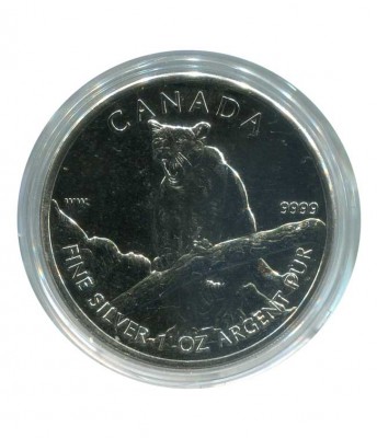 Канада, 5 долларов Пума 2012 г.