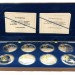 Набор монет, Канада 20 долларов, 1990-1994 года. Самолеты. (10 шт.)
