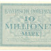 Банкнота Мюнхен 10 000 000 марок 1923 год. Нотгельд