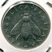 Монета Италия 2 лиры 1954 год.