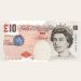 Банкнота Великобритания 10 фунтов 2004 год. Чарльз Дарвин