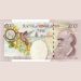 Банкнота Великобритания 10 фунтов 2004 год. Чарльз Дарвин